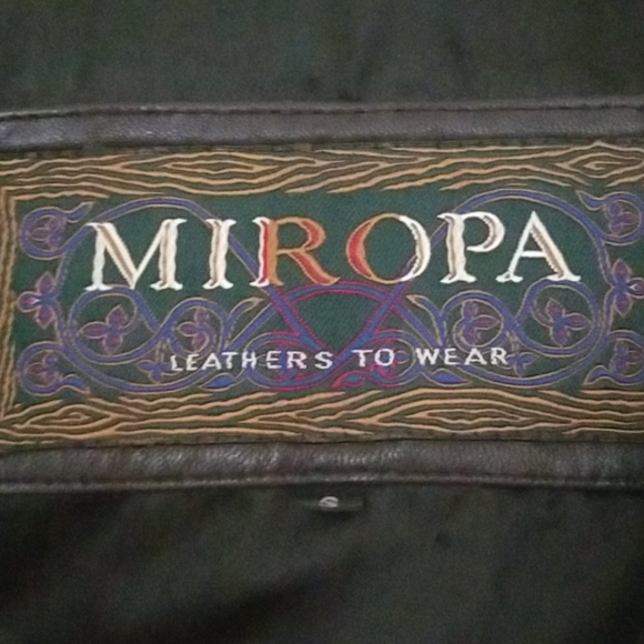 Vintage Biker / Bomber leather Jacket - Picture 5 of 7